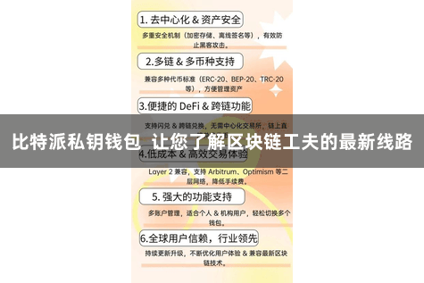 比特派私钥钱包  让您了解区块链工夫的最新线路